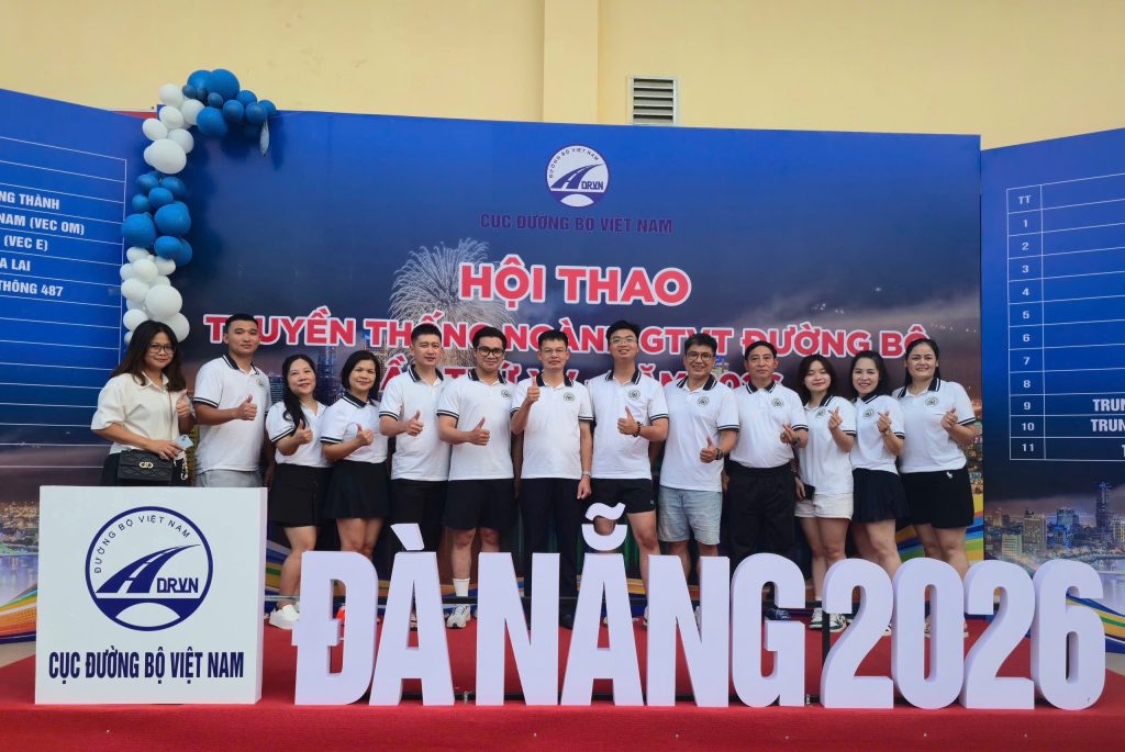 Trung tâm Kỹ thuật và Công nghệ đường bộ phía Bắc tham gia Hội thao Ngành đường bộ lần thứ XI